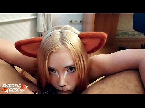 ❤️ Ka horomia e Kitsune te tiihi me te cum ki tona waha ❌  Sex i mi.xxxwow-net.ru ❌❤